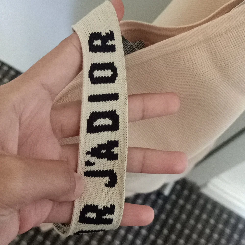 A line Dior dress in beige - Picture 3 of 4